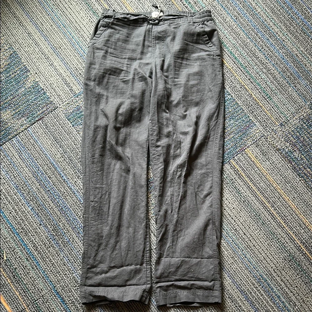 NWOT Pact Organic Cotton/Linen Drawstring pants - so comfy & light!